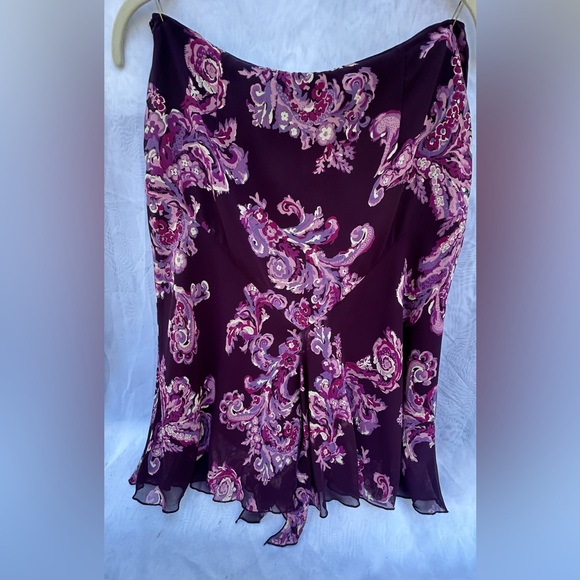 Worthington JC Penney Purple Skirt - Picture 3 of 11